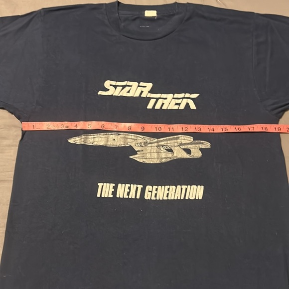 Vintage Thin Star Trek The Next Generation Tshirt - Picture 8 of 11